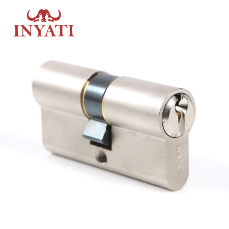 Cylinder Euro 60mm Np Nickel Plated Double Kb-v5d